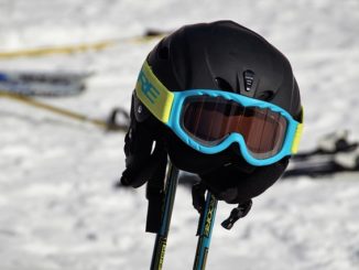 Helmkamera Skifahren